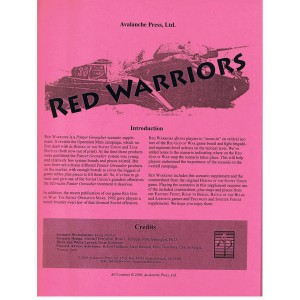 Panzer Grenadier: Red Warriors (絕版貨)