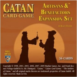 Catan Card Game: Artisans and Benefactors Expansion